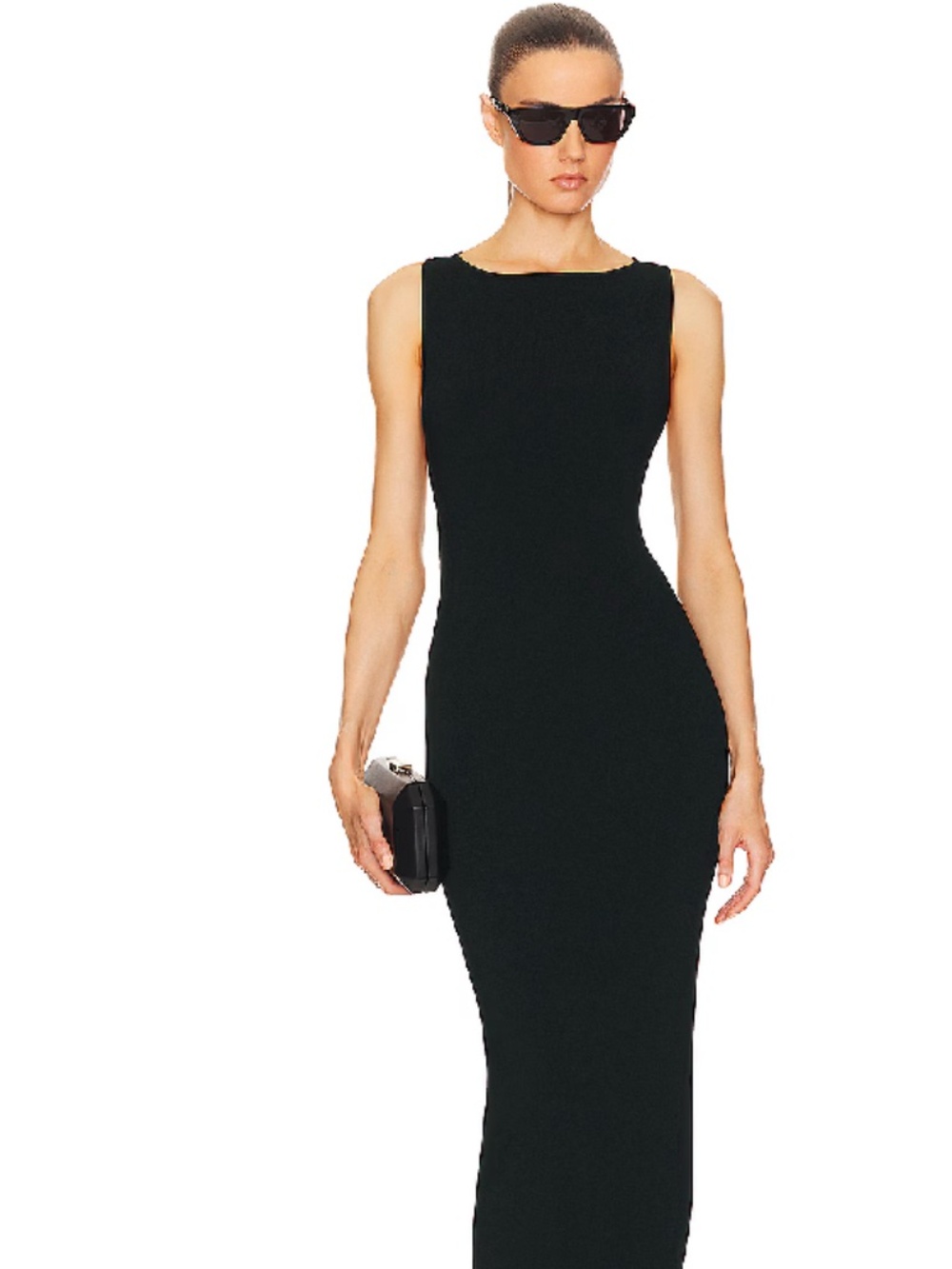 Helsa Ianli Revolve Maxi Dress Size Medium Bodycon Racer back NWT (U)